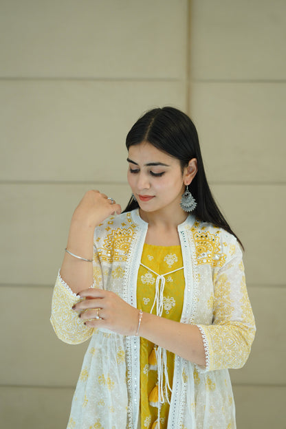 Yellow Nikhar Dress