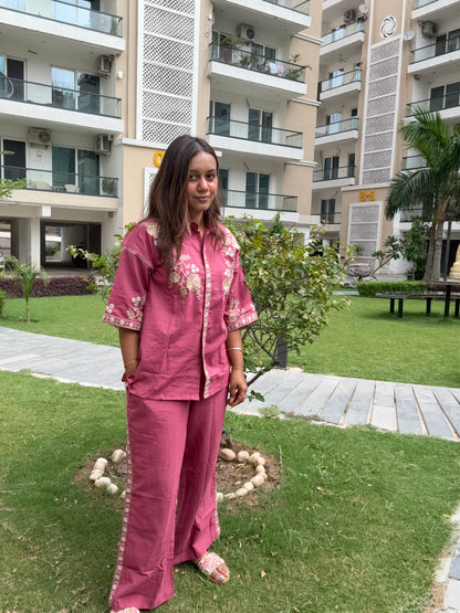 Dusty rose co-ord set